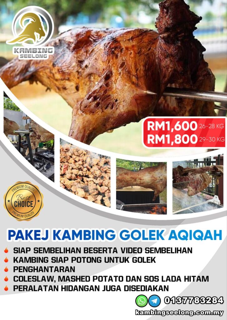 daing kambing segar